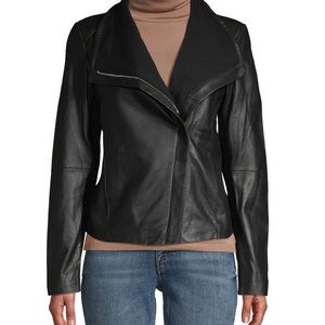 Elite Tahari Andreas Leather Jacket